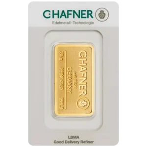 20 g Goldbarren C. Hafner – Bild 2