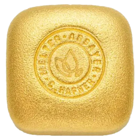1 Unze Goldbarren C. Hafner gegossen
