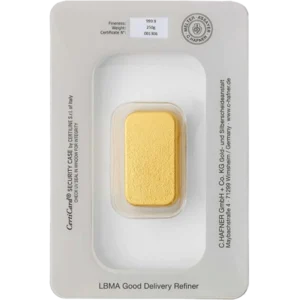 250 g Goldbarren C. Hafner – Bild 3