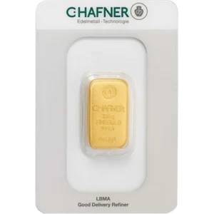 250 g Goldbarren C. Hafner – Bild 2