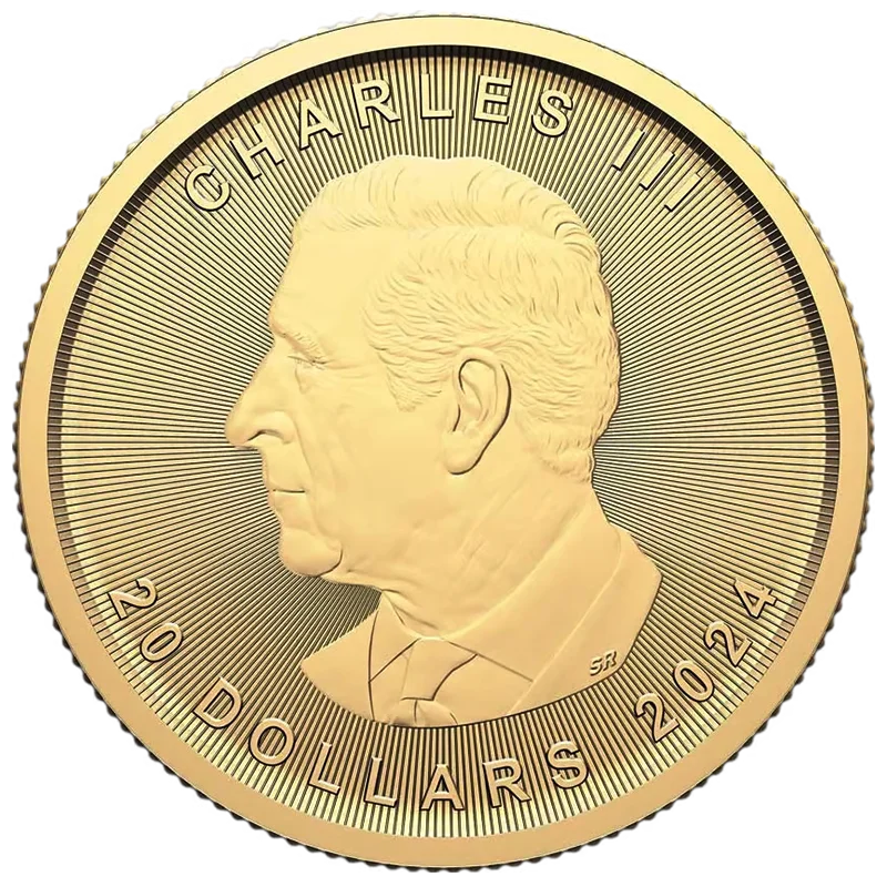 1/2 Unze Gold Maple Leaf diverse Jahrgänge – Bild 2