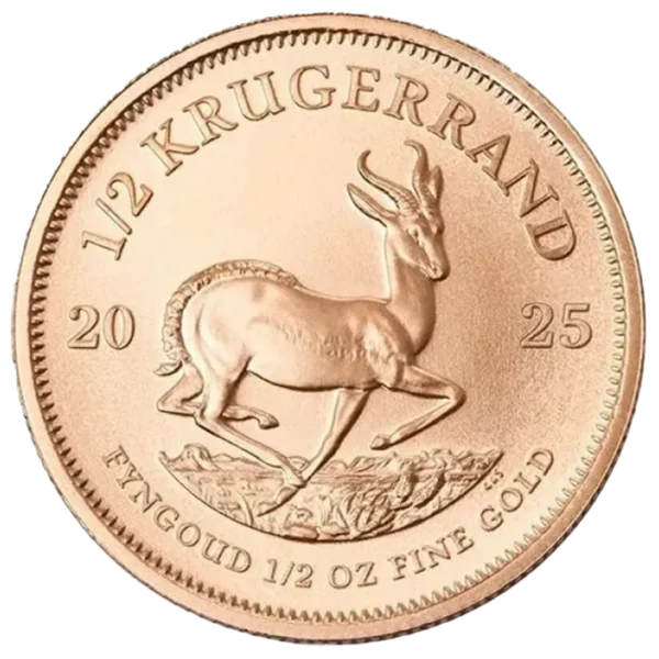 1/2 Unze Gold Krügerrand diverse Jahrgänge