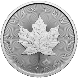 1 Unze Silber Maple Leaf diverse Jahrgänge – Bild 1