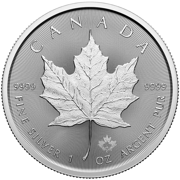 1 Unze Silber Maple Leaf diverse Jahrgänge